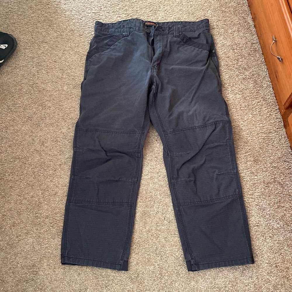 Mens charcoal gray work pants